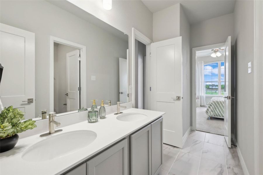 Model home photos of similar floorplans, not pictures of actual home.