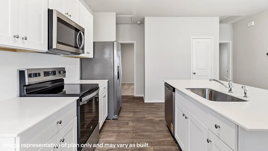 Representative furnished interior of a home built from the The Uma by D.R. Horton in Langdon, San Antonio (Image 8). Representative furnished interior of a home built from the The Uma by D.R. Horton in Langdon, San Antonio (Image 8).