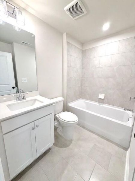 Furnished interior view inside a new home in Towne Village at Suwanee Dam, Sugar Hill (Image 8).