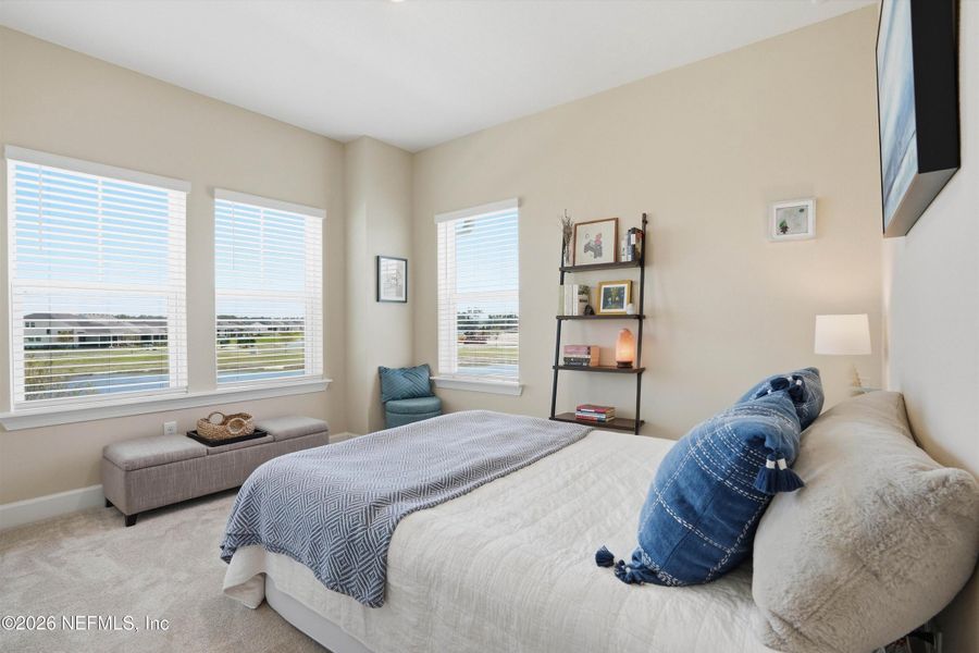 Furnished interior view inside a new home in Seven Pines 50' Rear Entry, Jacksonville (Image 29).