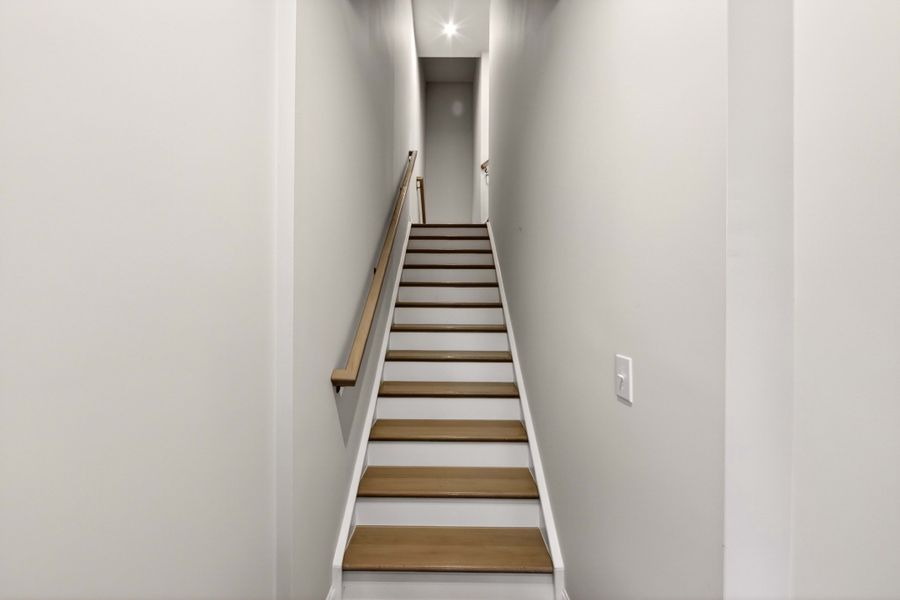 Spacious, unfurnished interior of a new home in Archer Row, Charlotte (Image 16). Spacious, unfurnished interior of a new home in Archer Row, Charlotte (Image 16).