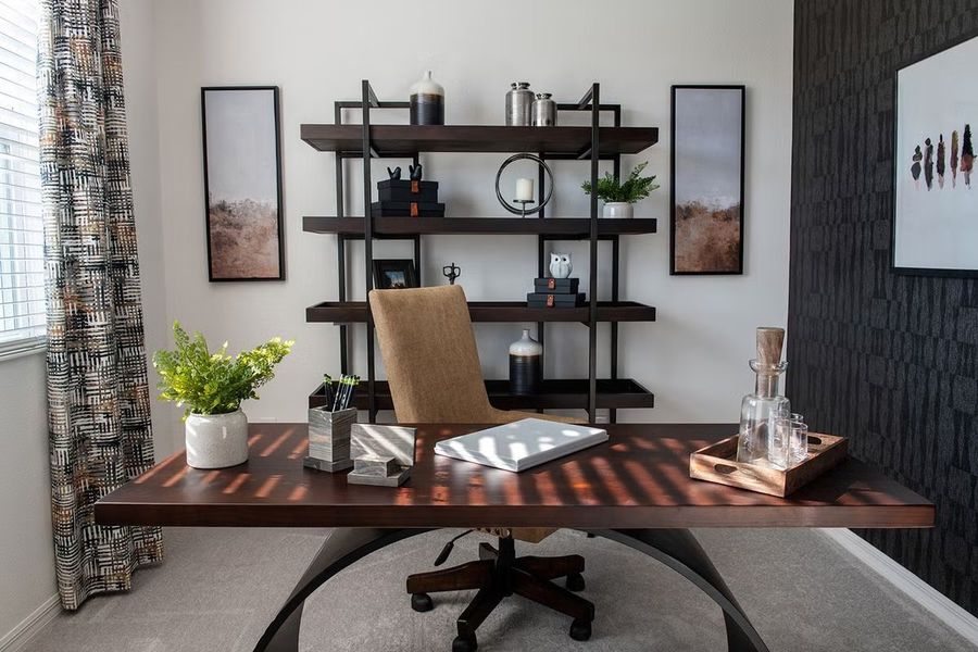 Furnished interior view inside a new home in Mirror Lake Village, Fruitland Park (Image 9).