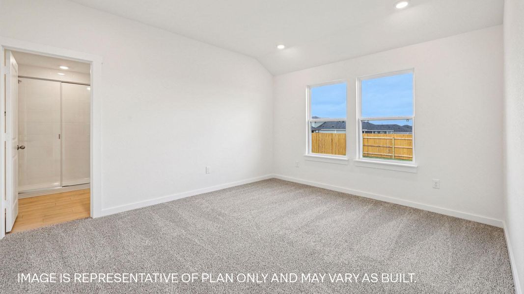 Spacious, unfurnished interior of a new home in Monarch Ranch, Manor (Image 22).
