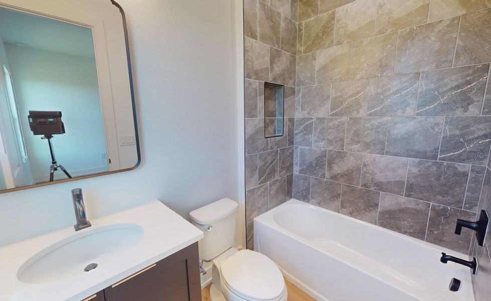 Furnished interior view inside a new home in West Hill Estates, Dade City (Image 11).
