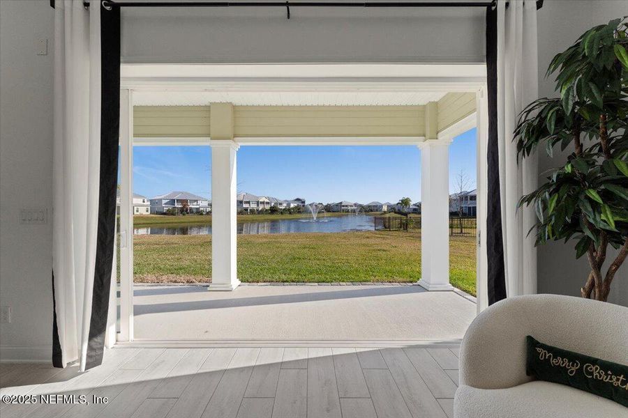 Exterior details and patio area of a home in , St. Johns (Image 3).