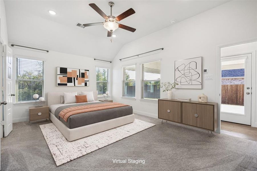 Furnished interior view inside a new home in Elevon, Lavon (Image 7).