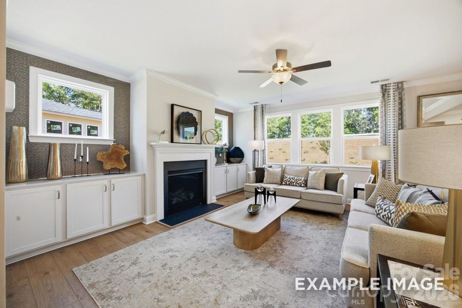 Furnished interior view inside a new home in Windgate, Mooresville (Image 29).