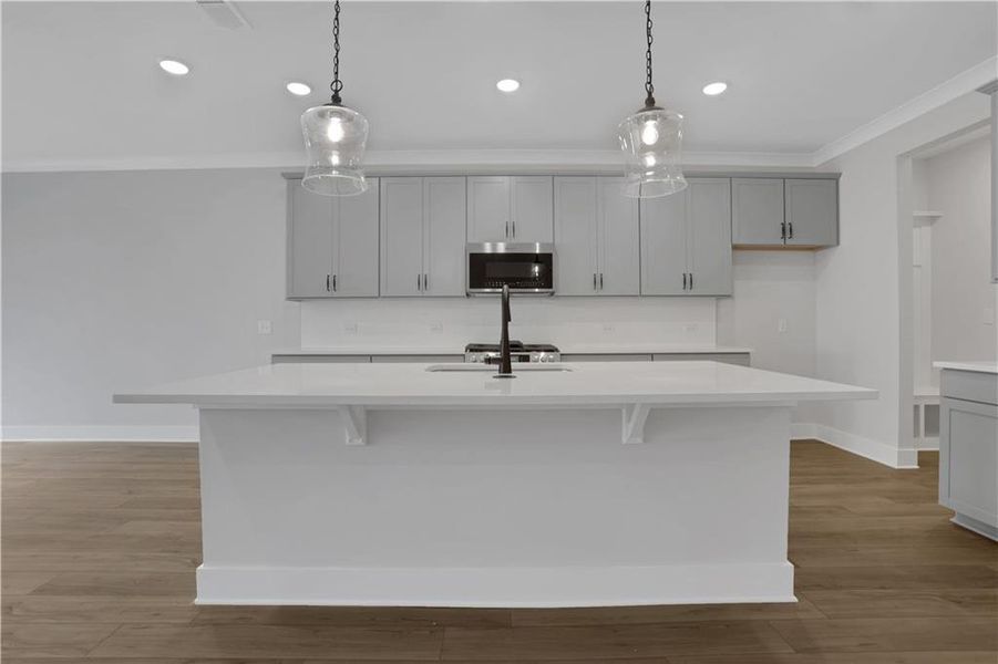 Furnished interior view inside a new home in , Dawsonville (Image 12).