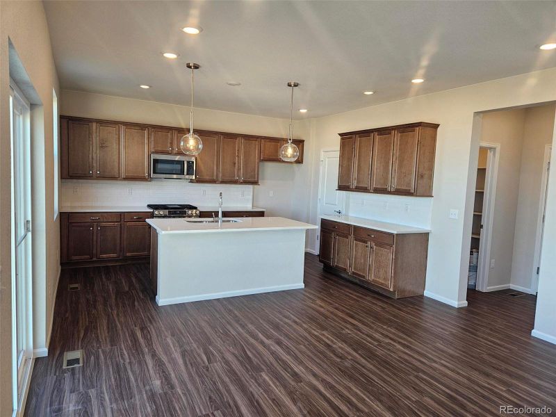Furnished interior view inside a new home in The Cottages Collection at Ridgeline Vista, Brighton (Image 7). Furnished interior view inside a new home in The Cottages Collection at Ridgeline Vista, Brighton (Image 7).