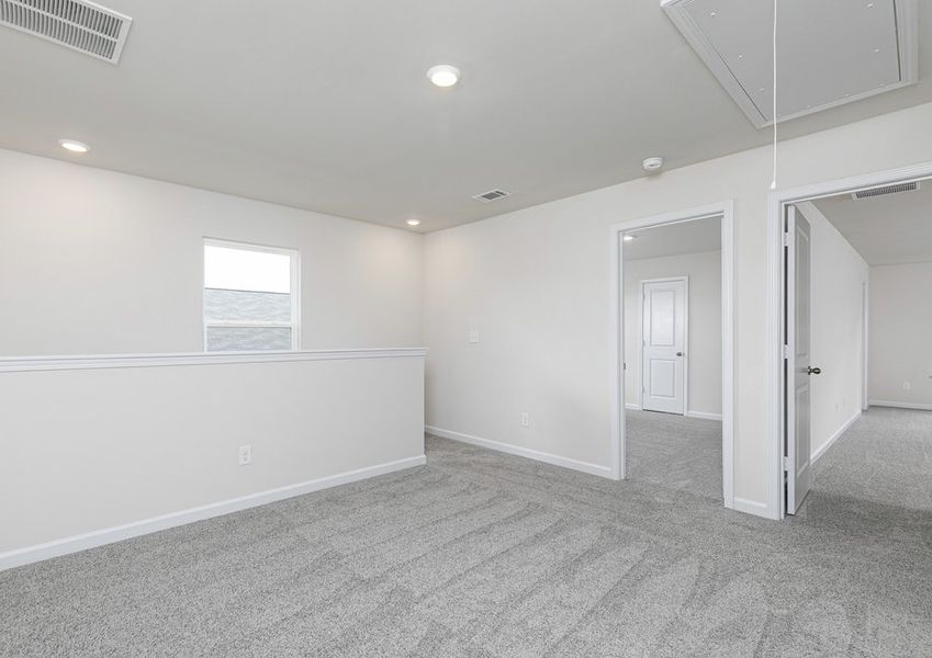 Representative unfurnished interior of a home built from the Lincoln by LGI Homes in Avondale North, Conyers (Image 7).