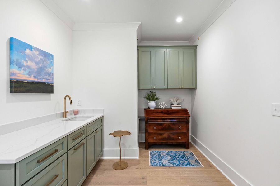 Furnished interior view inside a new home in , Mount Pleasant (Image 19).