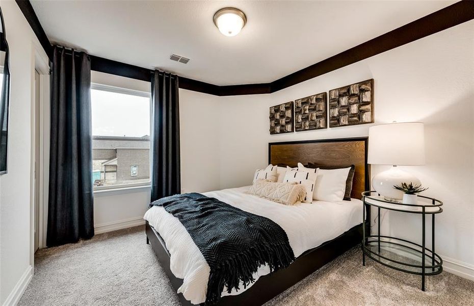 *Model representation. Some features and options may differ - Spacious secondary bedroom