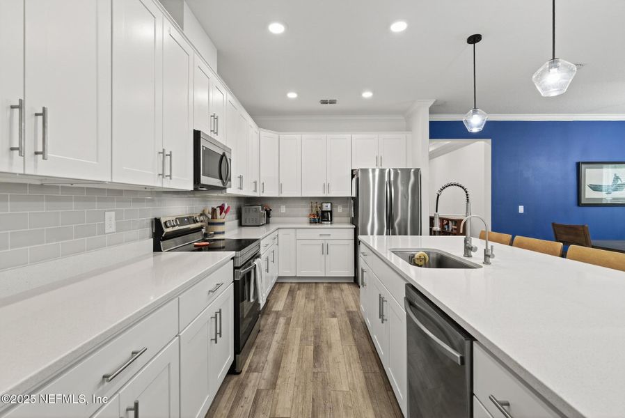Furnished interior view inside a new home in Flagler Estates, Hastings (Image 12).