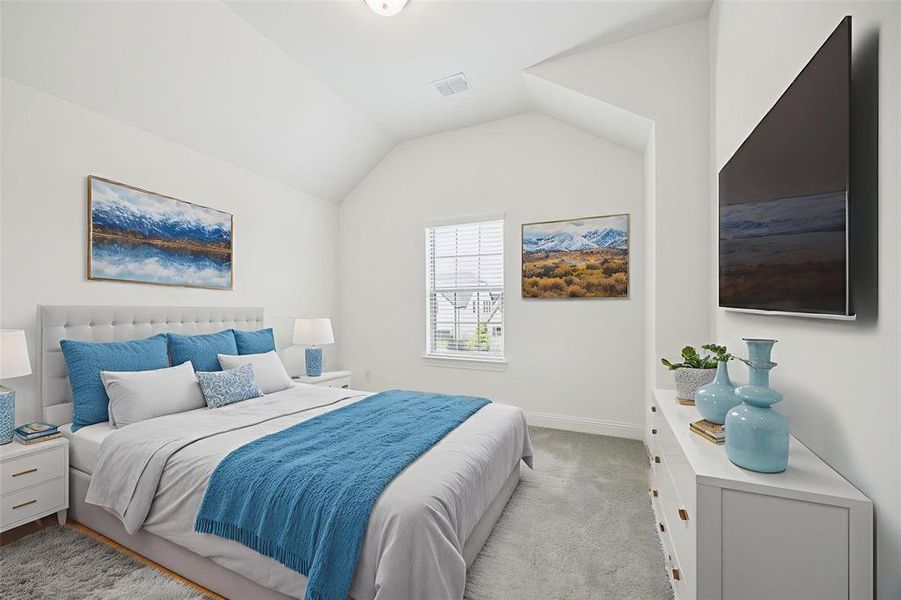 Furnished interior view inside a new home in , Prosper (Image 15). Furnished interior view inside a new home in , Prosper (Image 15).