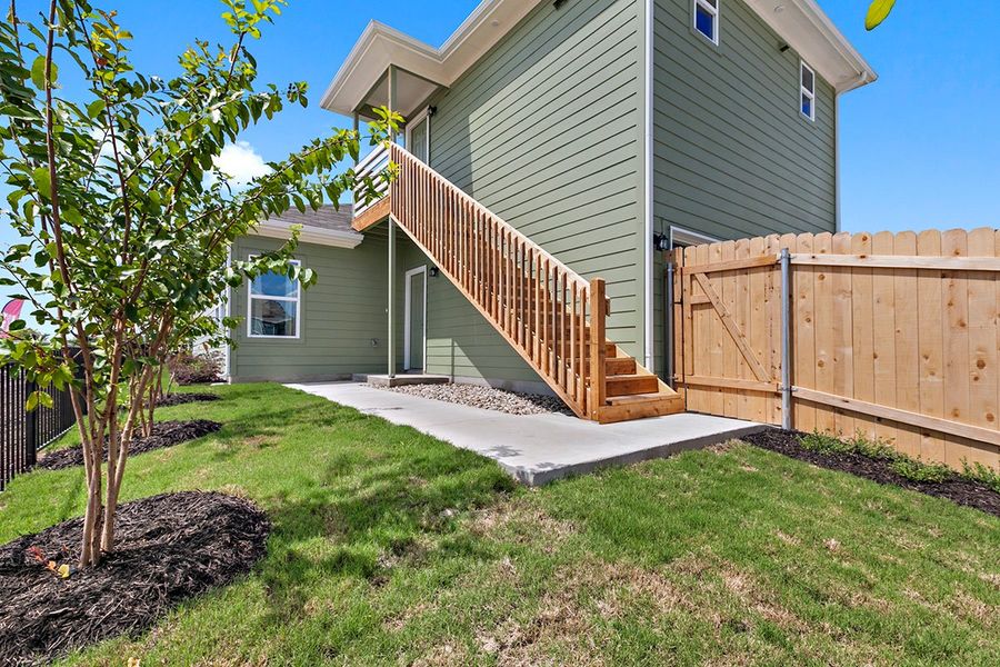 Representative exterior details of a home built from the Arlington by Pacesetter Homes in Trace, San Marcos (Image 2). Representative exterior details of a home built from the Arlington by Pacesetter Homes in Trace, San Marcos (Image 2).