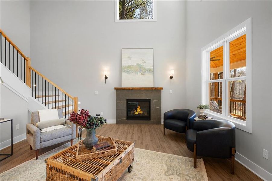 Furnished interior view inside a new home in , Ball Ground (Image 14).