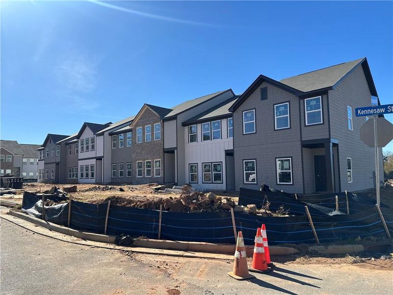 In-progress construction of a new home in Laurelwood, Douglasville, GA (Image 4). In-progress construction of a new home in Laurelwood, Douglasville, GA (Image 4).