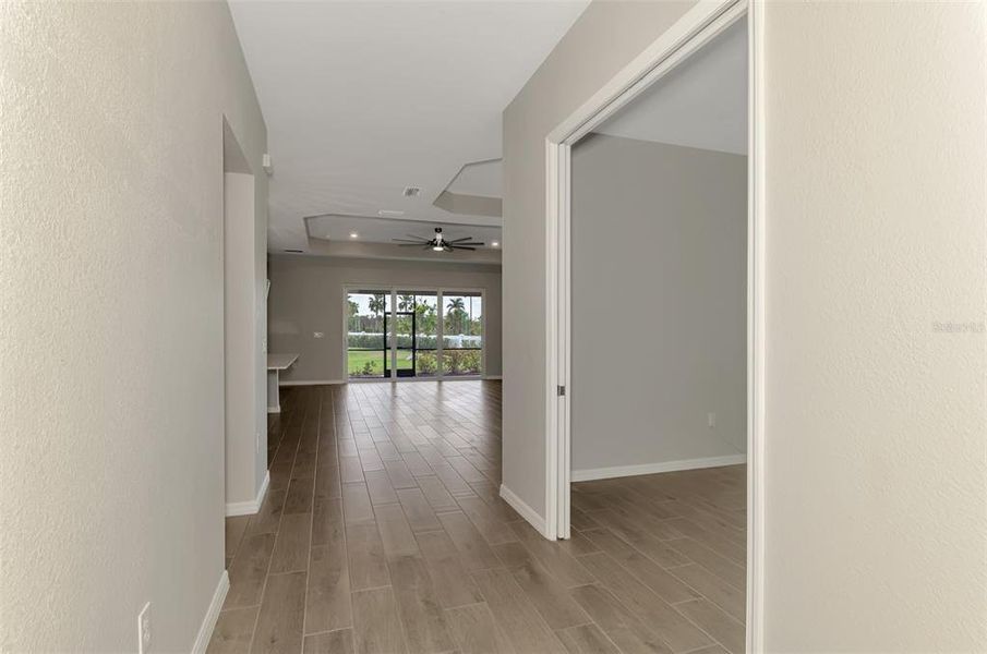 Spacious, unfurnished interior of a new home in Wellen Park Golf & Country Club, Venice (Image 25). Spacious, unfurnished interior of a new home in Wellen Park Golf & Country Club, Venice (Image 25).
