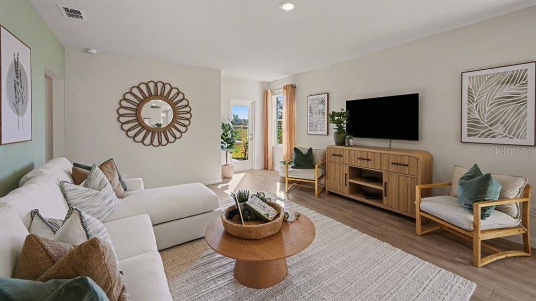 Furnished interior view inside a new home in Driftwood Bay, Port Charlotte (Image 8).