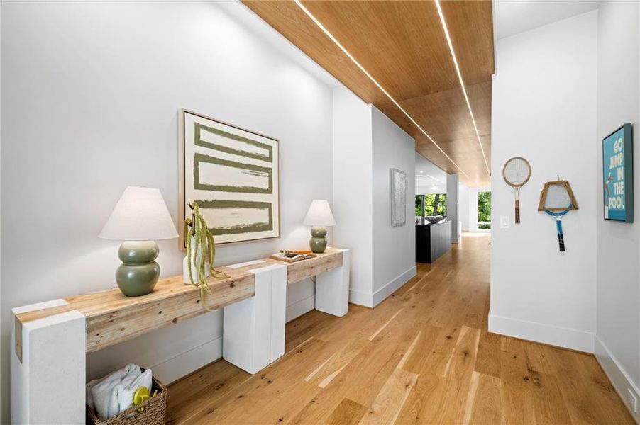 Furnished interior view inside a new home in , Atlanta (Image 76).