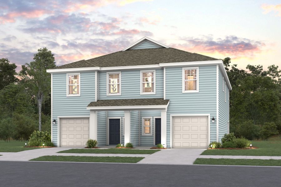 Davor Elevation A at Dogwood Series at The Landings at Pecan Park by Century Communities