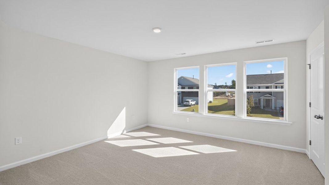 Spacious, unfurnished interior of a new home in Olive Branch, Clayton (Image 24). Spacious, unfurnished interior of a new home in Olive Branch, Clayton (Image 24).