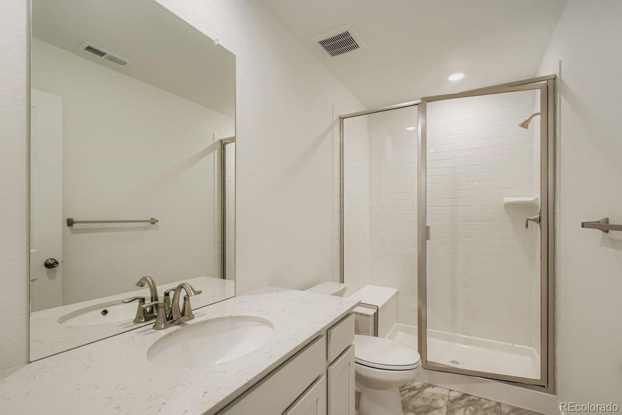 Furnished interior view inside a new home in Red Rocks Ranch: The Monarch Collection, Morrison (Image 5). Furnished interior view inside a new home in Red Rocks Ranch: The Monarch Collection, Morrison (Image 5).