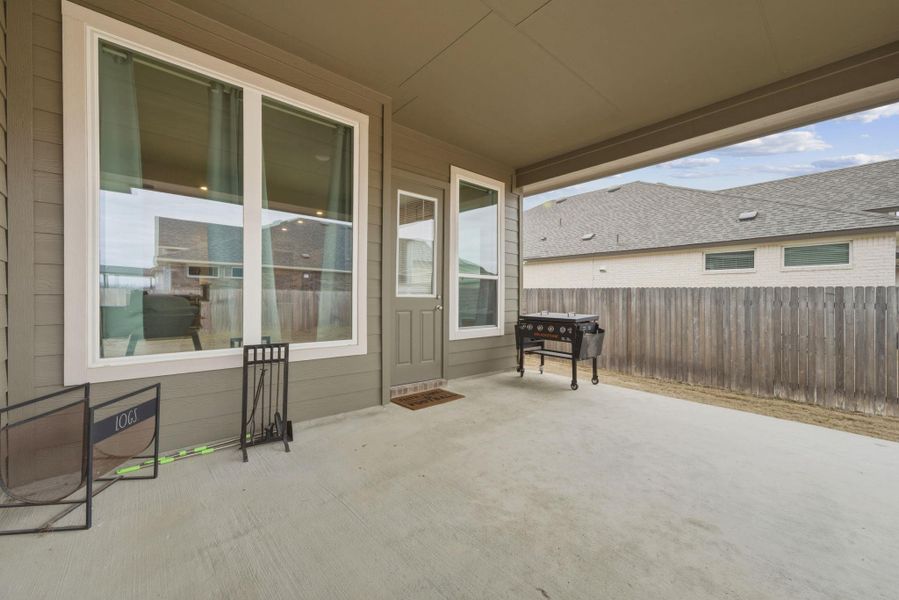 View of patio / terrace with grilling area