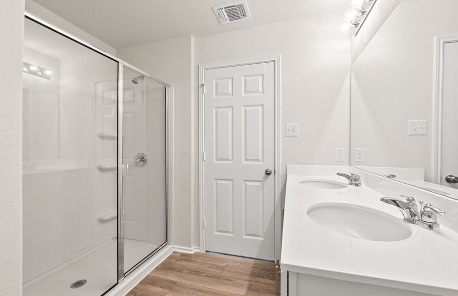 Furnished interior view inside a new home in Sonterra, Jarrell (Image 10).