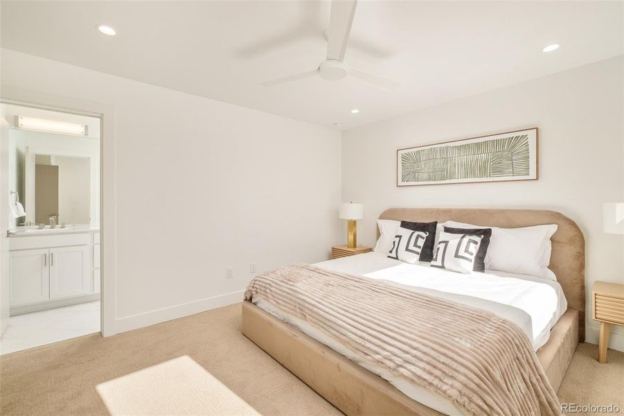 Furnished interior view inside a new home in , Denver (Image 14).