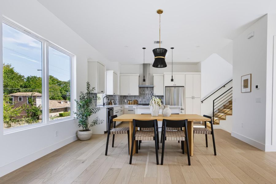 Furnished interior view inside a new home in , Austin (Image 13).