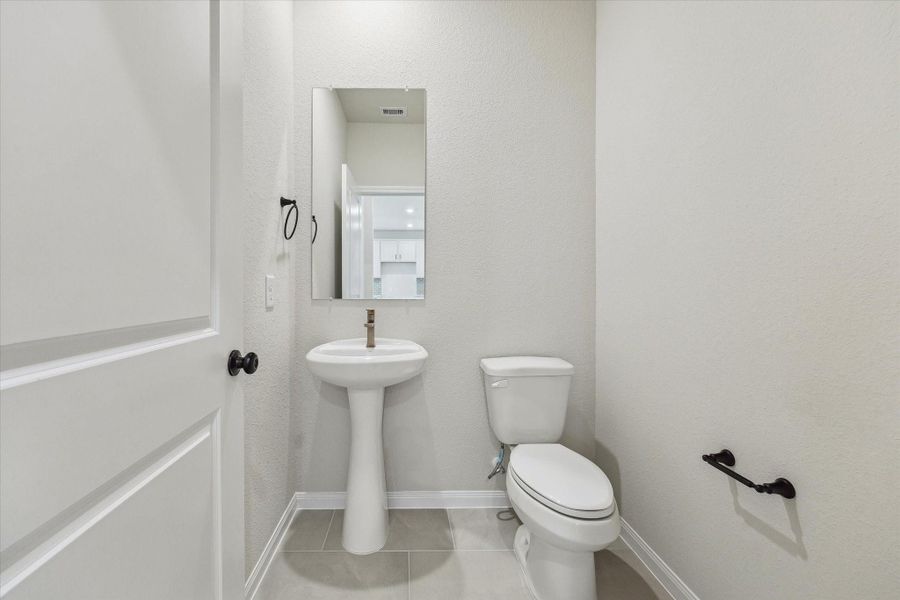 Furnished interior view inside a new home in Elyson, Katy (Image 6).