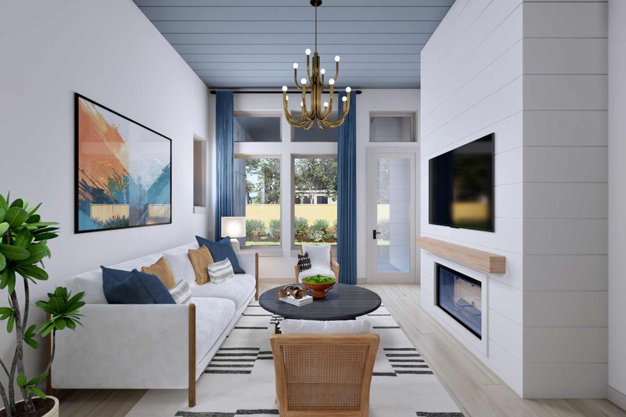 The Flatonia - Family Room