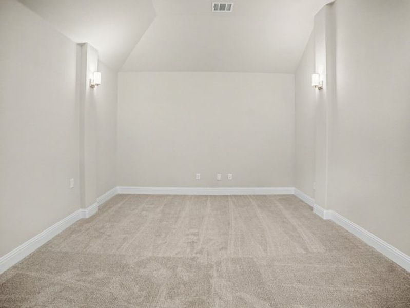 Spacious, unfurnished interior of a new home in Ten Mile Creek Estates, DeSoto (Image 29). Spacious, unfurnished interior of a new home in Ten Mile Creek Estates, DeSoto (Image 29).