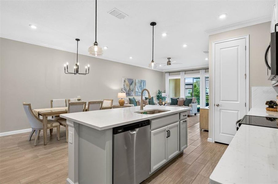 Furnished interior view inside a new home in The Preserve at La Paloma, Sun City Center (Image 14).