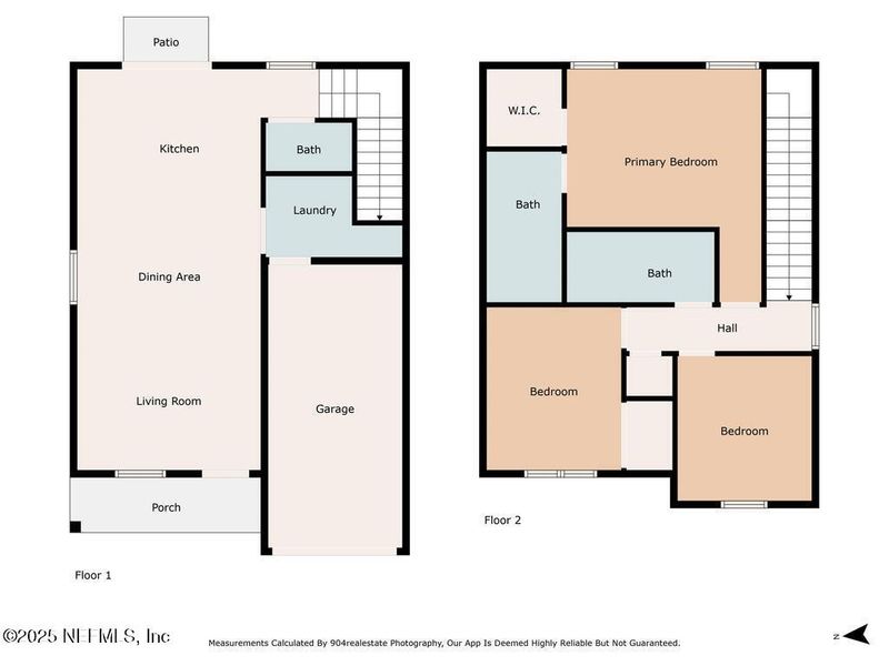 2D floor plan layout of this home in , Jacksonville, FL (Image 5). 2D floor plan layout of this home in , Jacksonville, FL (Image 5).
