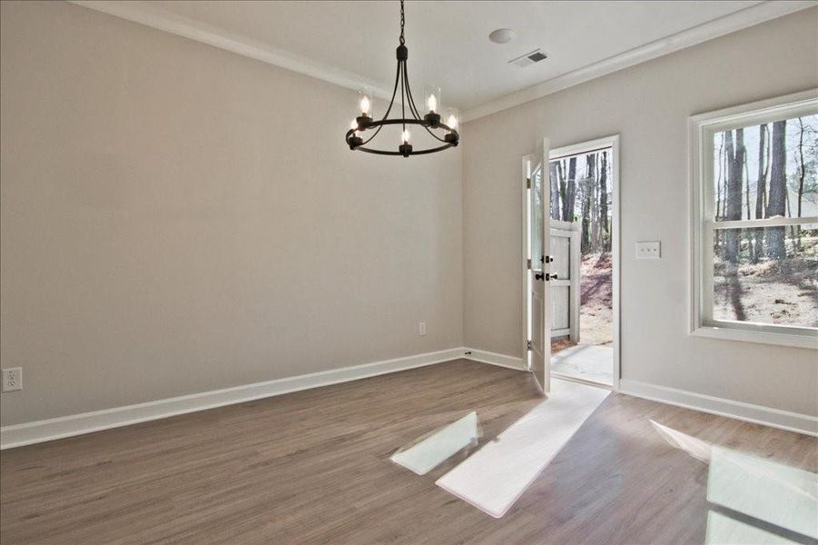 Spacious, unfurnished interior of a new home in River Walk Place, Lawrenceville (Image 18).