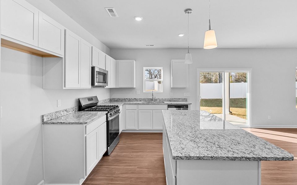 Furnished interior view inside a new home in Hanes Lake, Winston-Salem (Image 10).