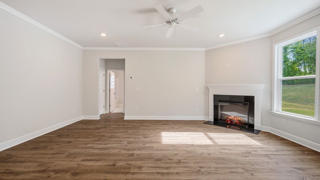 Spacious, unfurnished interior of a new home in Wildwood, Covington (Image 19). Spacious, unfurnished interior of a new home in Wildwood, Covington (Image 19).