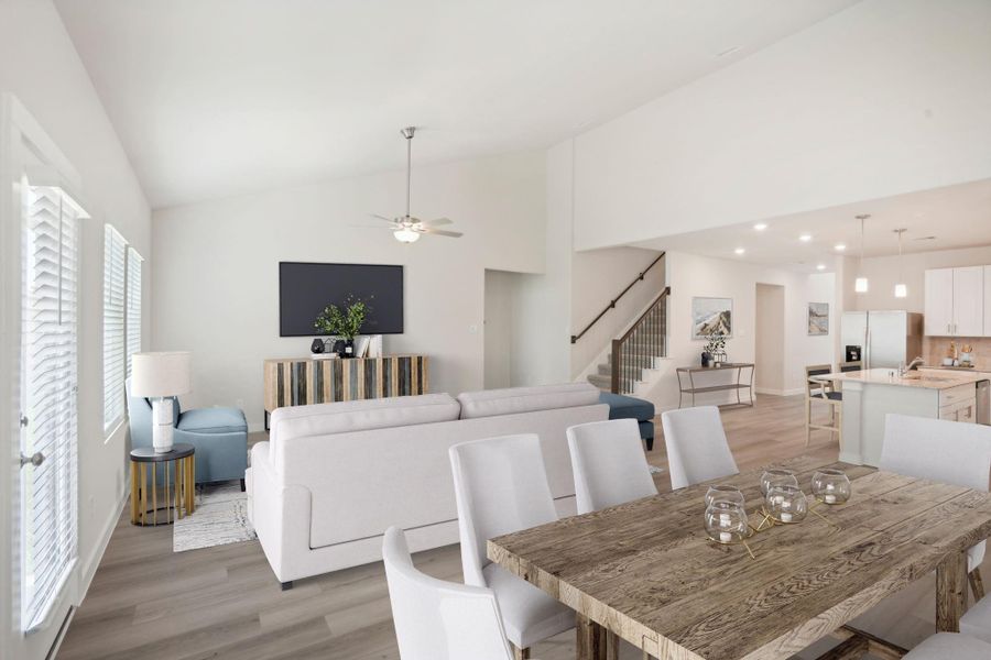 Photo is not of the actual home but is an inspirational photo of builder’s model home and may depict options, furnishings, and/or decorator features that are not included.