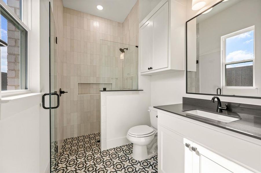 Furnished interior view inside a new home in NorthGlen, Haslet (Image 10).