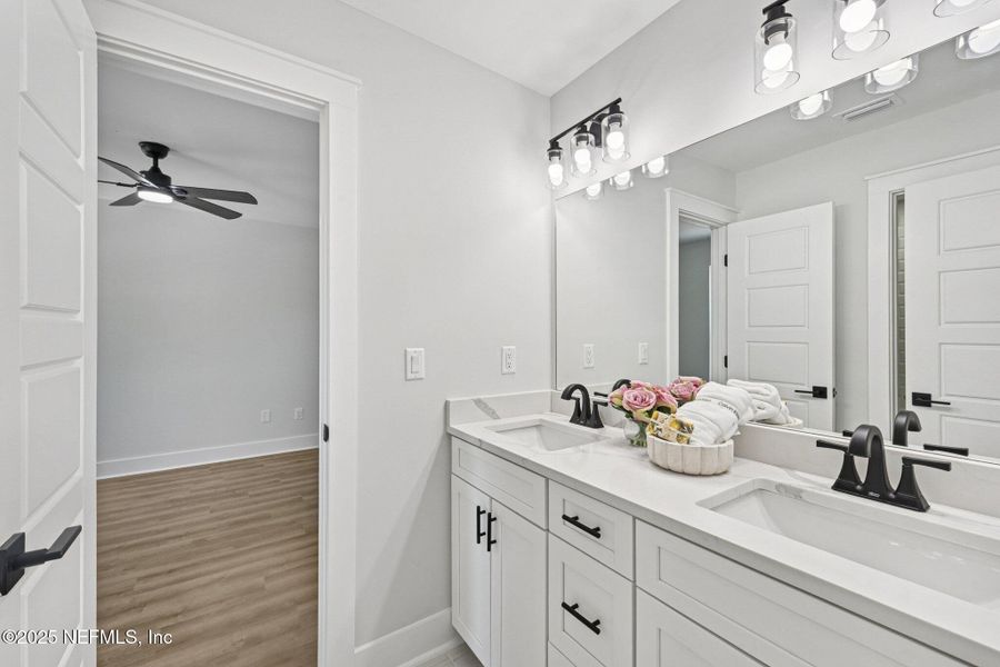 Furnished interior view inside a new home in , Fernandina Beach (Image 9).