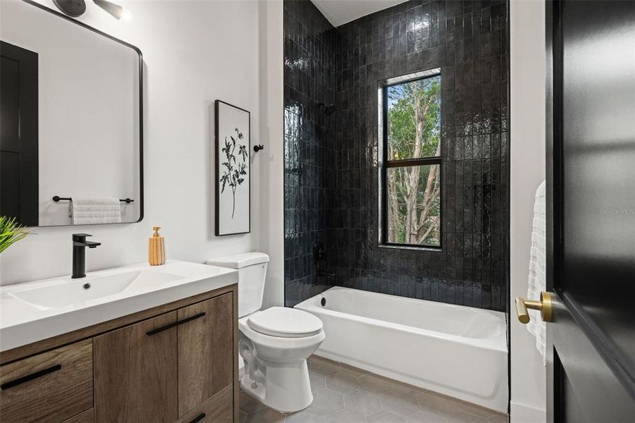 Furnished interior view inside a new home in , Tampa (Image 18).