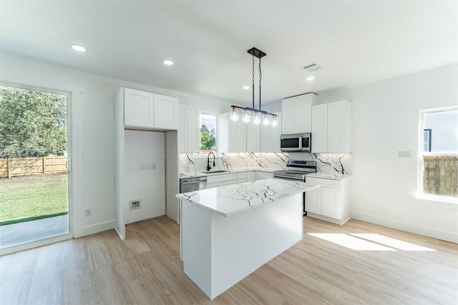 Furnished interior view inside a new home in , Sulphur Springs (Image 6). Furnished interior view inside a new home in , Sulphur Springs (Image 6).