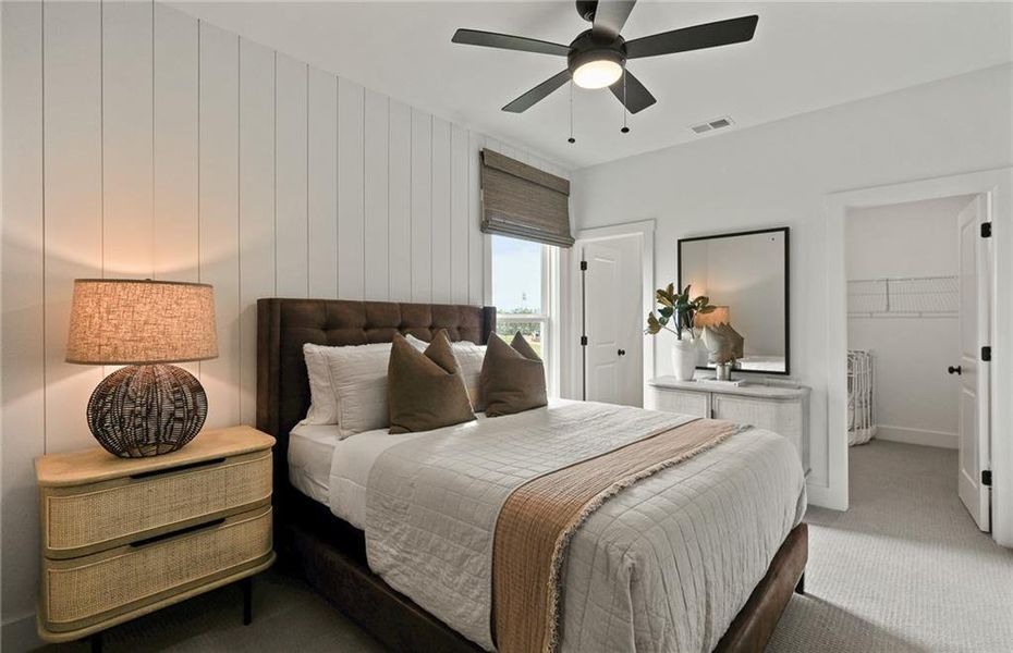 Furnished interior view inside a new home in Reunion, Flowery Branch (Image 6).