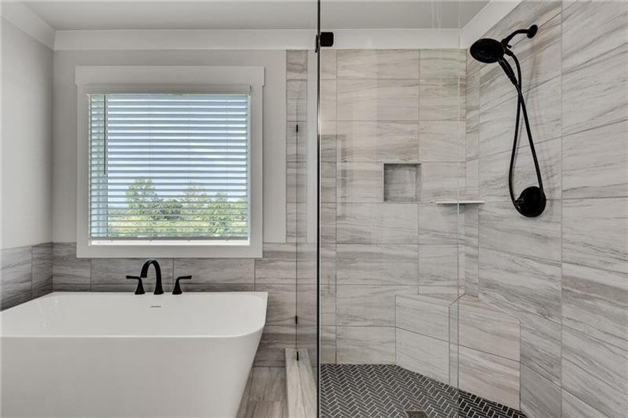 Furnished interior view inside a new home in Alcovy Station, Covington (Image 36).
