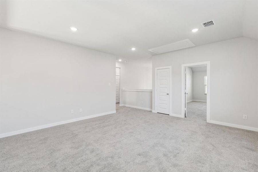 Game Room in the Winters home plan by Trophy Signature Homes – REPRESENTATIVE PHOTO