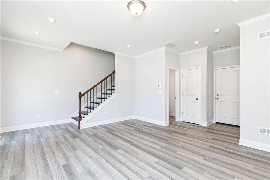 Spacious, unfurnished interior of a new home in , Lawrenceville (Image 20).