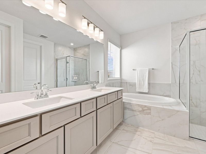 Furnished interior view inside a new home in , Magnolia (Image 21).