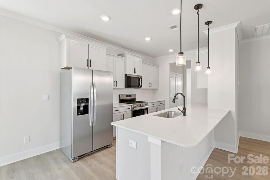 Furnished interior view inside a new home in Oak Grove Hill, Huntersville (Image 8). Furnished interior view inside a new home in Oak Grove Hill, Huntersville (Image 8).